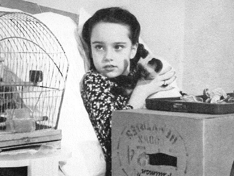 A photo from the American Heart Association's 1953 annual report. "Convalescence takes a long time in rheumatic fever, and many aids are needed to keep bed-bound children busy and content," the caption read. (American Heart Association archives)